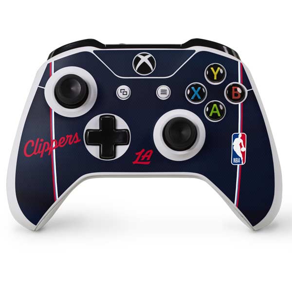 NBA LA Clippers Jersey Xbox One X Controller Skin