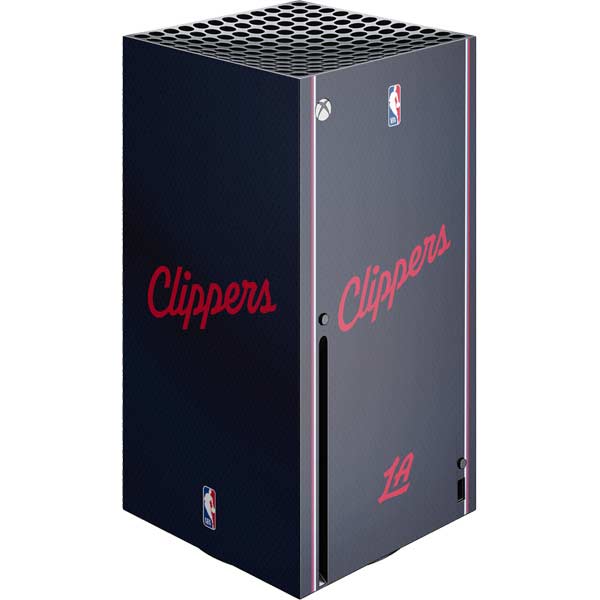 NBA LA Clippers Jersey Xbox Series X Console Skin