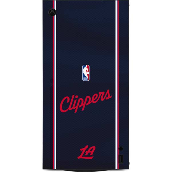 NBA LA Clippers Jersey XBox Series X Digital Edition Console Skin