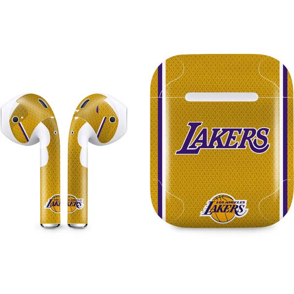 NBA Los Angeles Lakers Jersey Apple AirPods Skin