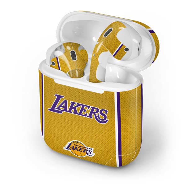 NBA Los Angeles Lakers Jersey Apple AirPods Skin