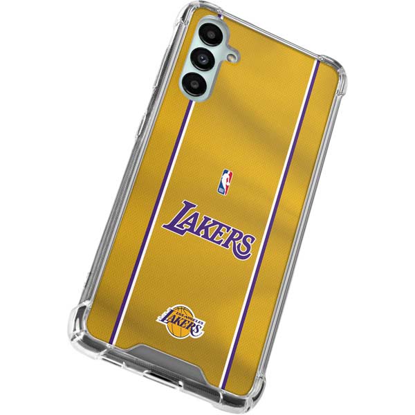 NBA Los Angeles Lakers Jersey Galaxy A14 5G Clear Case