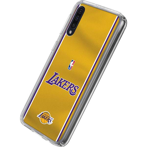 NBA Los Angeles Lakers Jersey Galaxy A50 Clear Case