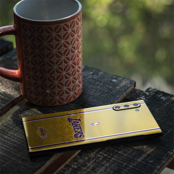 NBA Los Angeles Lakers Jersey Galaxy Note 10 Skin