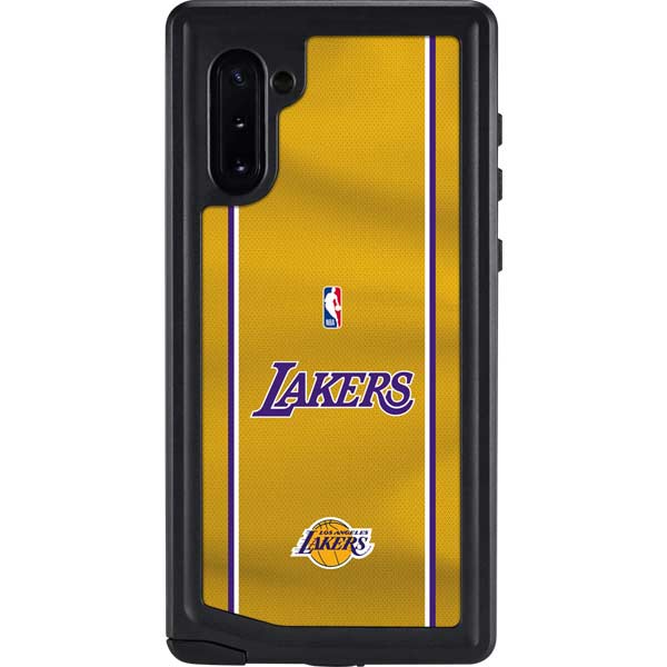 NBA Los Angeles Lakers Jersey Galaxy Note 10 Waterproof Case