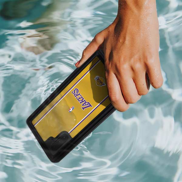 NBA Los Angeles Lakers Jersey Galaxy Note 10 Waterproof Case