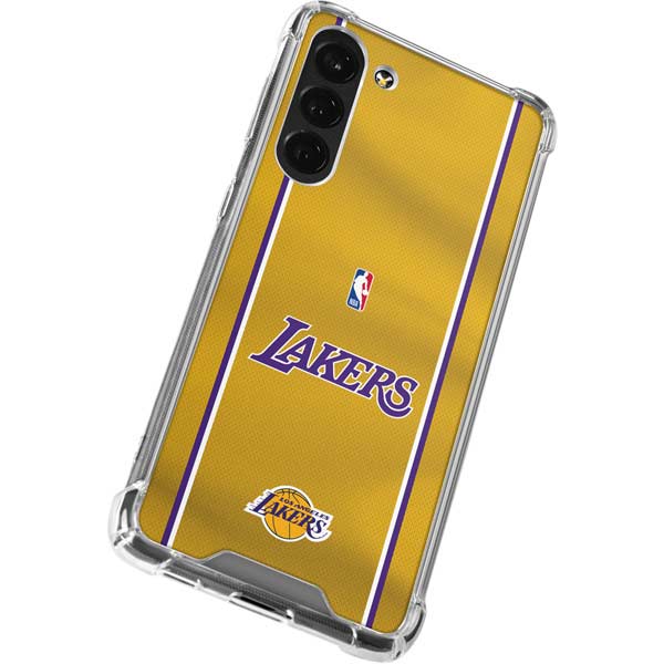 NBA Los Angeles Lakers Jersey Galaxy S23 Plus Clear Case