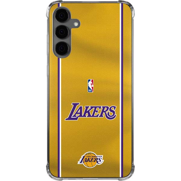 NBA Los Angeles Lakers Jersey Galaxy S24 Plus Clear Case