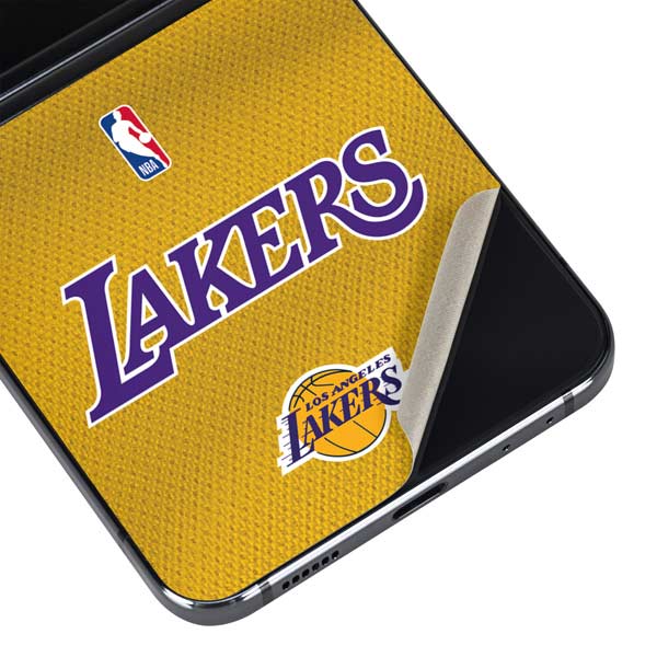 NBA Los Angeles Lakers Jersey Galaxy Z Flip5 5G Skin