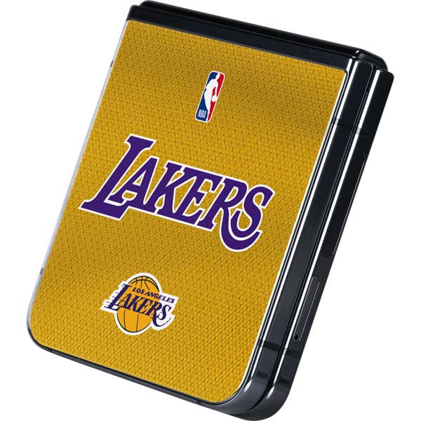 NBA Los Angeles Lakers Jersey Galaxy Z Flip5 5G Skin