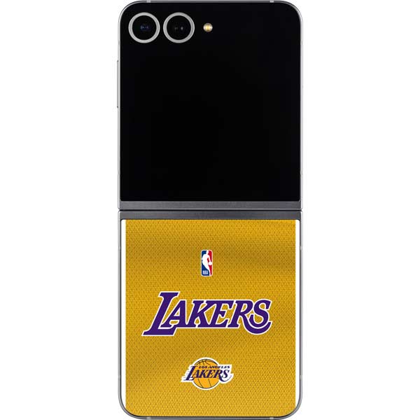 NBA Los Angeles Lakers Jersey Galaxy Z Flip6 Skin