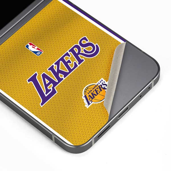 NBA Los Angeles Lakers Jersey Galaxy Z Flip6 Skin