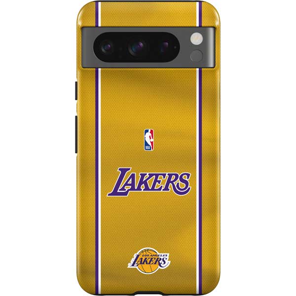 NBA Los Angeles Lakers Jersey Pixel Cases