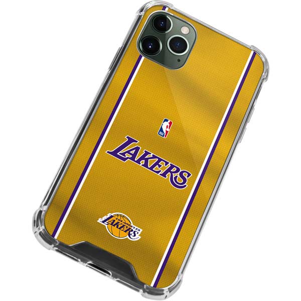 NBA Los Angeles Lakers Jersey iPhone 12 Pro Max Clear Case