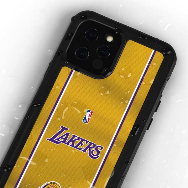 NBA Los Angeles Lakers Jersey iPhone 12 Pro Max Waterproof Case