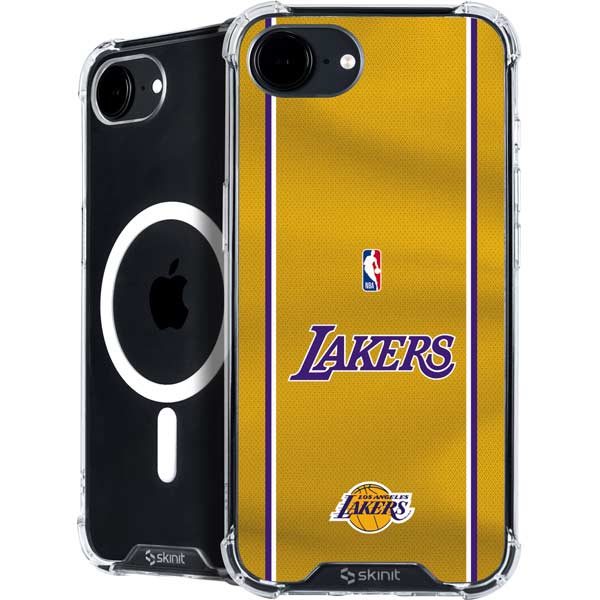NBA Los Angeles Lakers Jersey iPhone 16e MagSafe Case