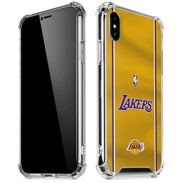 NBA Los Angeles Lakers Jersey iPhone X/XS Clear Case