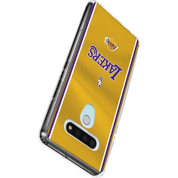 NBA Los Angeles Lakers Jersey LG Stylo 6 Clear Case