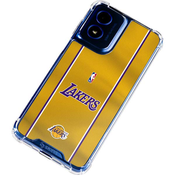 NBA Los Angeles Lakers Jersey Moto G Play 4G (2024) Clear Case