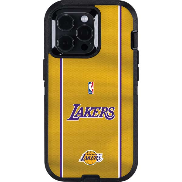 NBA Los Angeles Lakers Jersey Otterbox Defender iPhone Skin