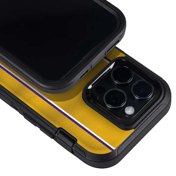 NBA Los Angeles Lakers Jersey Otterbox Defender iPhone Skin