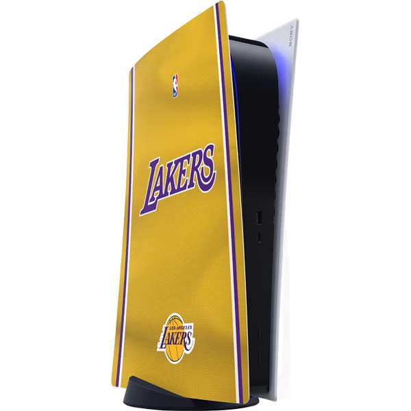 NBA Los Angeles Lakers Jersey PS5 Digital Edition Console Skin