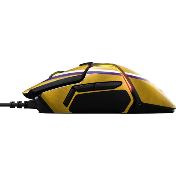 NBA Los Angeles Lakers Jersey SteelSeries Rival 600 Gaming Mouse Skin