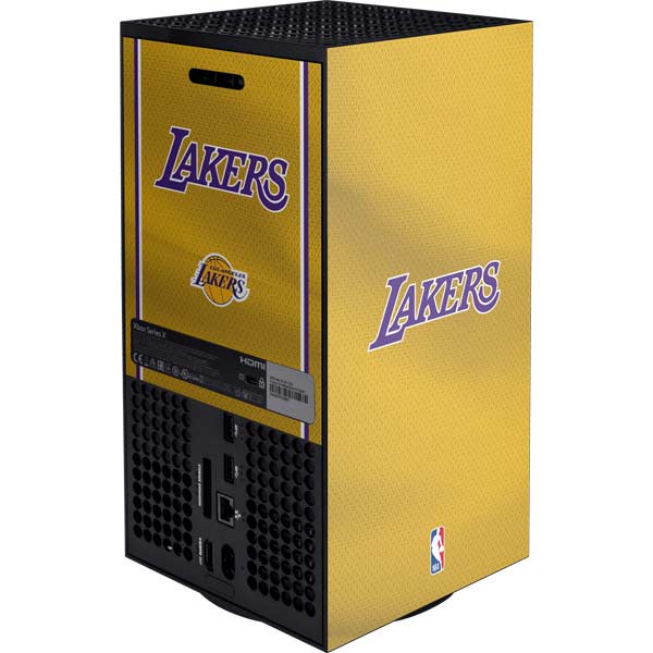 NBA Los Angeles Lakers Jersey Xbox Series X Console Skin