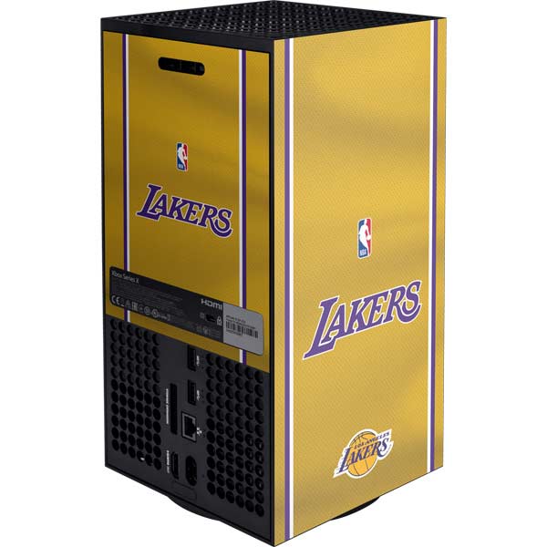 NBA Los Angeles Lakers Jersey XBox Series X Digital Edition Console Skin