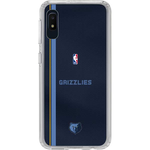 NBA Memphis Grizzlies Jersey Galaxy A10e Clear Case