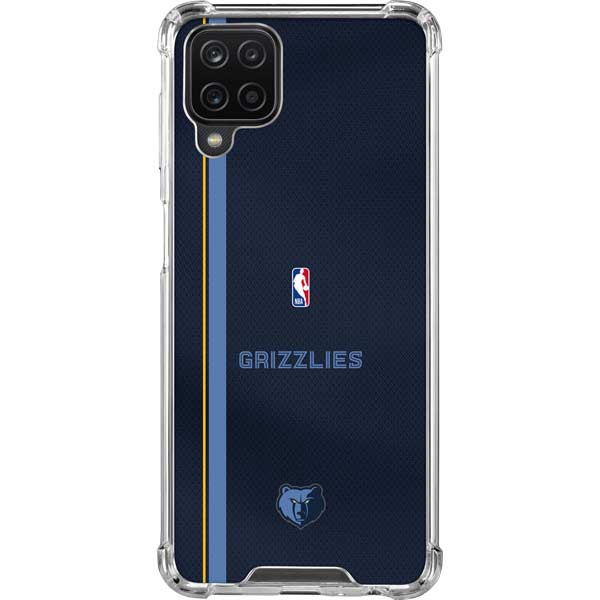 NBA Memphis Grizzlies Jersey Galaxy A12 Clear Case