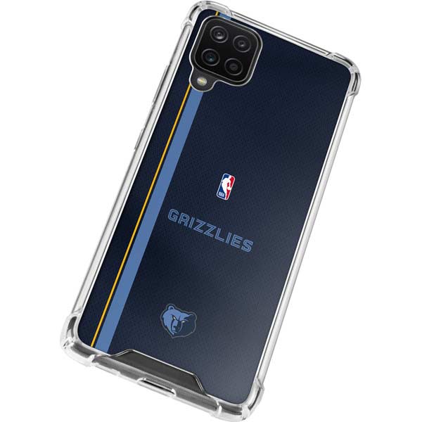NBA Memphis Grizzlies Jersey Galaxy A12 Clear Case