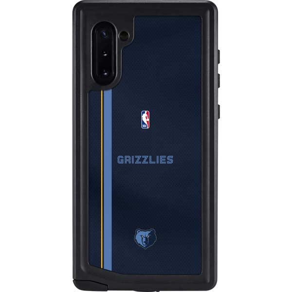 NBA Memphis Grizzlies Jersey Galaxy Note 10 Waterproof Case