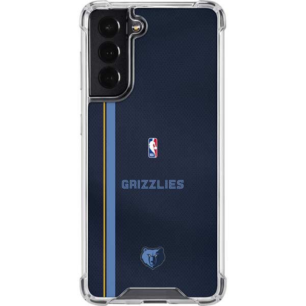 NBA Memphis Grizzlies Jersey Galaxy S22 Clear Case