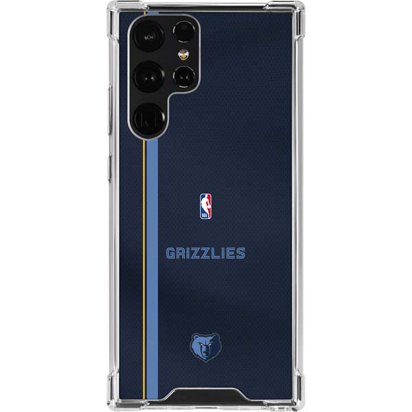 NBA Memphis Grizzlies Jersey Galaxy S22 Ultra Clear Case