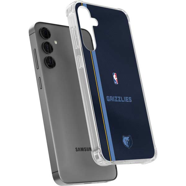 NBA Memphis Grizzlies Jersey Galaxy S24 Plus Clear Case