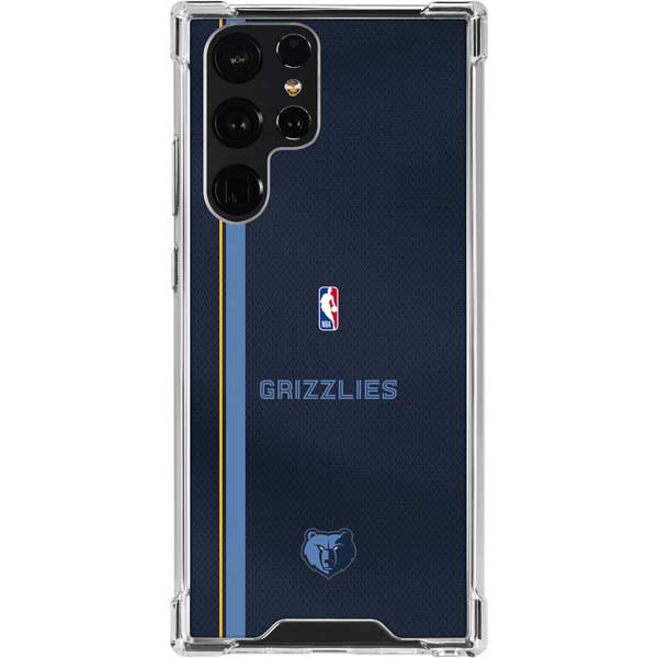 NBA Memphis Grizzlies Jersey Galaxy S24 Ultra Clear Case