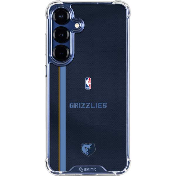 NBA Memphis Grizzlies Jersey Galaxy S25 Plus Clear Case