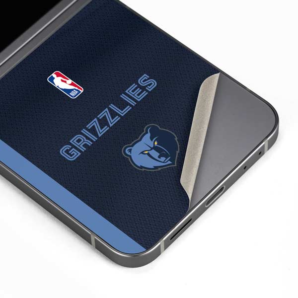 NBA Memphis Grizzlies Jersey Galaxy Z Flip6 Skin