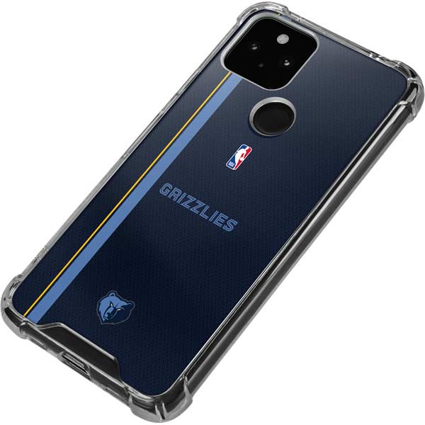 NBA Memphis Grizzlies Jersey Google Pixel 4a 5G Clear Case