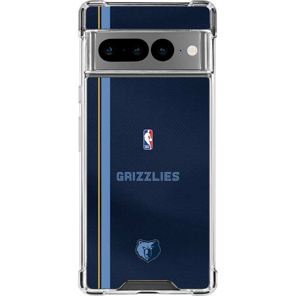 NBA Memphis Grizzlies Jersey Google Pixel 7 Pro Clear Case