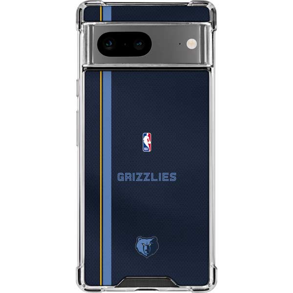 NBA Memphis Grizzlies Jersey Google Pixel 8 Clear Case