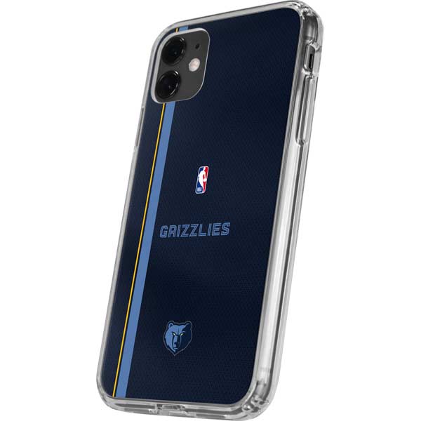 NBA Memphis Grizzlies Jersey iPhone 11 Clear Case
