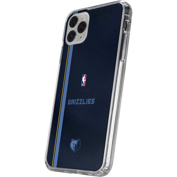 NBA Memphis Grizzlies Jersey iPhone 11 Pro Clear Case