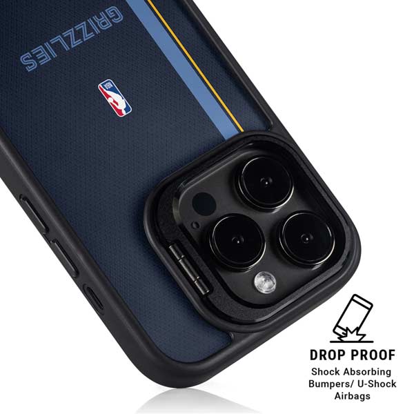 NBA Memphis Grizzlies Jersey iPhone 14 Pro Kickstand Case