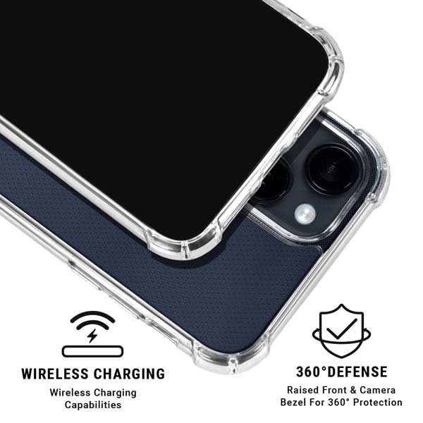 NBA Memphis Grizzlies Jersey iPhone 15 Plus Clear Case