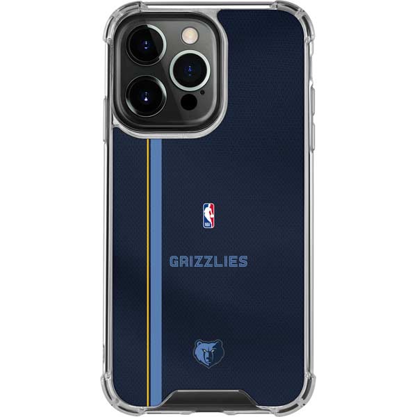 NBA Memphis Grizzlies Jersey iPhone 16 Pro Clear Case
