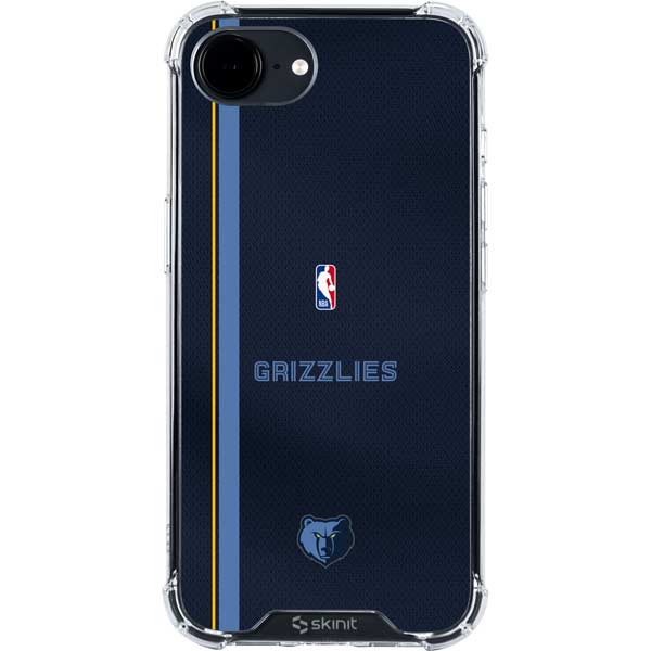 NBA Memphis Grizzlies Jersey iPhone 16e Clear Case