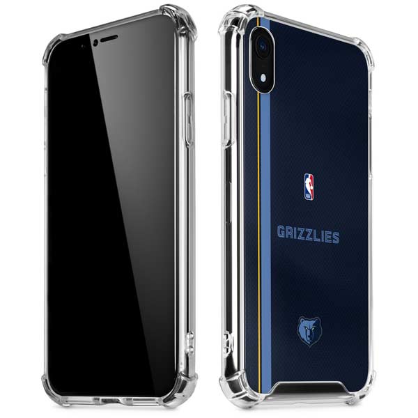 NBA Memphis Grizzlies Jersey iPhone XR Clear Case