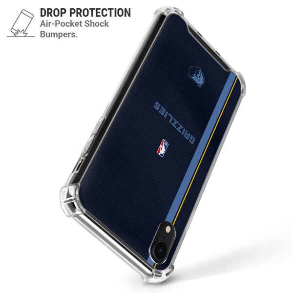 NBA Memphis Grizzlies Jersey iPhone XR Clear Case